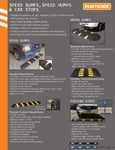 Plasticade_Speed Bumps Speed Humps Parking Stops_Flyer