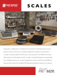 San Jamar Escali  Scales Brochure 