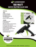 Surebond Glue Gun PRO2-180_SELL SHEET_V5 Surebond Glue Gun PRO2-180_SELL SHEET_V5