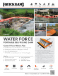 Quick Dam Water Force Flyer