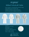 Repose-Ribbed Velvetloft Robe