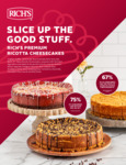 Rich's Ricotta Cheesecake Brochure