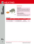 Robertshaw Heating Regulators 1751 Series Brochure Robertshaw Heating Regulators 1751 Series Brochure