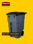 Rubbermaid rollout trashcans