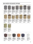 room360® Catalog Mix and Match Ice Bucket Options