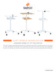 Safco VUM Mobile Workstation Brochure Safco VUM Mobile Workstation Brochure