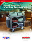 Cambro Service Cart Pro Brochure Cambro Service Cart Pro Brochure
