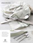Spada Brushed Flatware_Brochure_Fortessa