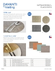 Sterilla & Novotela Luxe Placemat Brochure Sterilla & Novotela Luxe Placemat Brochure