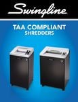 TAA Compliant Shredders TAA Compliant Shredders
