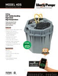 Thermaco Liberty Pump Drain Pump Brochure Thermaco Liberty Pump Drain Pump Brochure