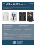 Sova Wall Mounted Toddler Safety Seat Brochure Sova Wall Mounted Toddler Safety Seat Brochure