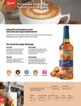 Torani Puremade Zero Sugar Salted Caramel Flavoring Syrup Brochure Torani Puremade Zero Sugar Salted Caramel Flavoring Syrup Brochure