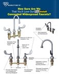 Concealed Base EasyInstall Faucet Sales Sheet