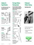 Unger Window Cleaning Brochure