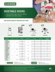 Vegetable Dicers Brochure