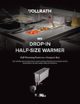 Vollrath Half-Size Drop-in Warmer Brochure