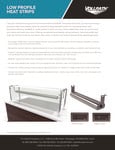 Vollrath Low-Profile Heat Strips - Sell Sheet