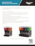 Vollrath Refrigerated Beverage Dispenser Sell Sheet