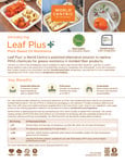 Leaf Plus Info Sheet Leaf Plus Info Sheet