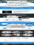XPOWER Commercial Air Scrubber Product Line Up Brochure XPOWER Commercial Air Scrubber Product Line Up Brochure