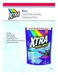 Xtra Sure Shot Powder Laundry Detergent Paks 34 Count
