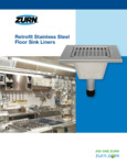 Zurn Floor Sink Liner Brochure Zurn Floor Sink Liner Brochure