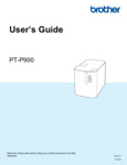 Brother P-Touch Powered Desktop Laminated Label Printer PTP900 User Guide