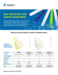 Bulk and Retail Pack Tampon Assortment Sell Sheet Bulk and Retail Pack Tampon Assortment Sell Sheet
