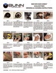 Bunn Brewing and Cleaning Instructions