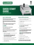 181BR5 Quick Start Guide 181BR5 Quick Start Guide