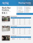 Avantco Back Bar Cooler Buying Guide