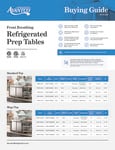 Avantco Z Series Prep Table Guide