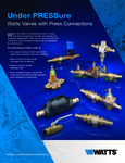 Watts Valves with Press Connections 