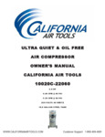 California Air Tools 10020C-22060 Owner's Manual California Air Tools 10020C-22060 Owner's Manual