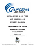 California Air Tools  10020CHAD-22060  Owner's Manual