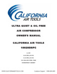 California Air Tools  10020DSPC  Owner's Manual
