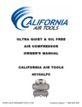 California Air Tools 4610ALFC Owner's Manual California Air Tools 4610ALFC Owner's Manual
