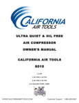 California Air Tools 8010 Owner's Manual
