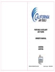 California Air Tools AUX05A and AUX10A Owner's Manual