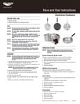 Vollrath Aluminum Cookware Care Vollrath Aluminum Cookware Care