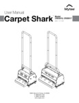 Mytee Carpet Shark Manual Mytee Carpet Shark Manual