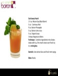 Les Vergers Boiron Cast Away Punch Recipe