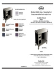 Medium Mobile Demo Sampling Cart Manual