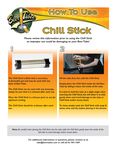 Beer Tubes Chill Stick Instructions