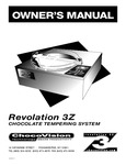 ChocoVision Revelation 3Z Machine Manual ChocoVision Revelation 3Z Machine Manual
