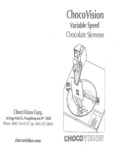 ChocoVision Skimmer 5 Instructions ChocoVision Skimmer 5 Instructions