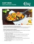 Choice Cast Iron Care Guide