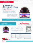 Dr. Smoothie Classic Sell Sheet