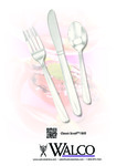 Walco Classic Scroll Flatware Sell Sheet Walco Classic Scroll Flatware Sell Sheet